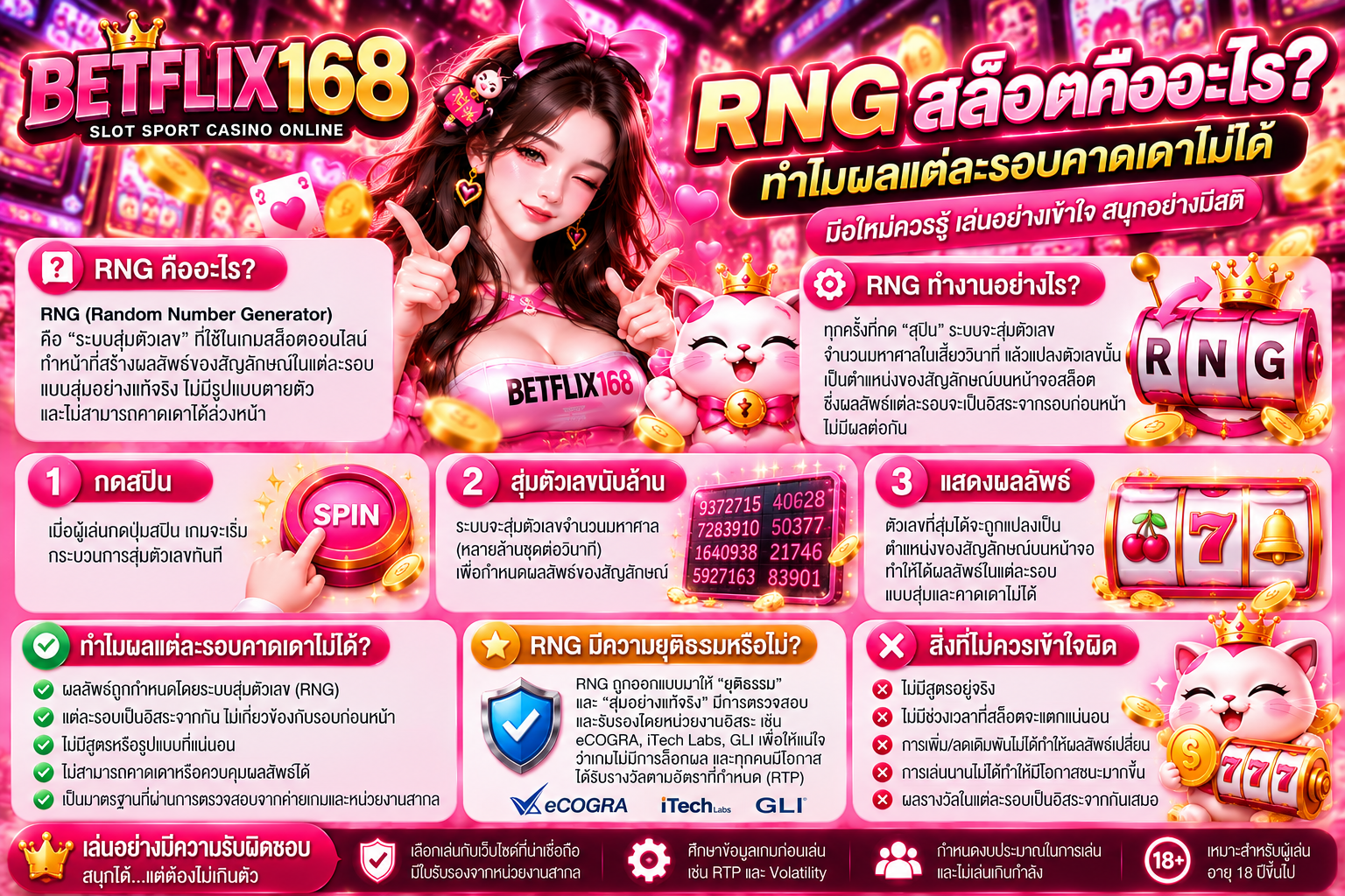 RNG สล็อตคืออะไร?